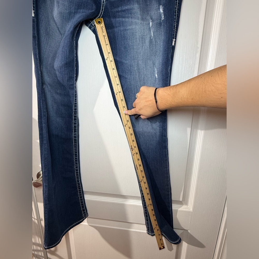 Big Star New Hazel Boot Women's Blue Jeans Wore One Time - Picture 2 of 7